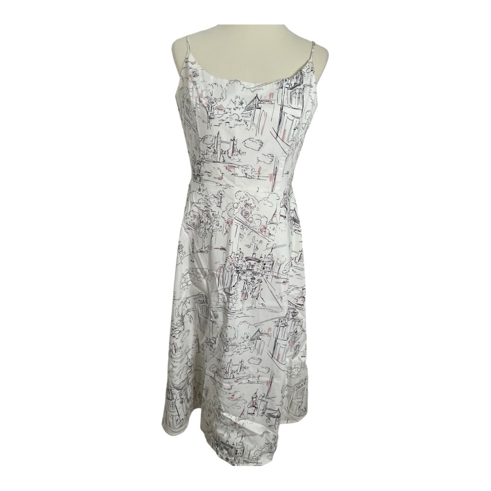 Jessica Howard White Printed Maxi Dress
